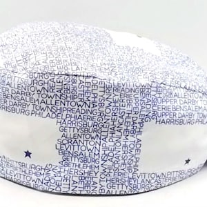 Casquette de récurage, État de Pennsylvanie Casquette de récurage, Casquette chirurgicale à imprimé fierté de l'État de Pennsylvanie