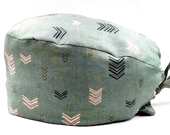 Scrub Cap, Boho Print Scrub Cap, Chevron Print Surgical Cap