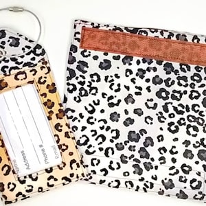 Luggage Tag, Luggage Tag with Luggage Handle Wrap Set, Baggage Handle Cover, Suitcase Handle Wrap