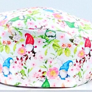 Scrub Cap, Spring Gnomes Scrub Cap, Spring Gnomes Surgical Cap
