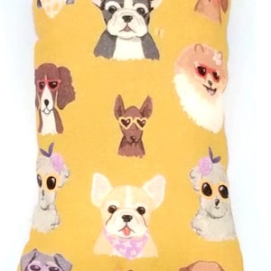 Chemo Seatbelt Pillow, Chemo Port Pillow, Cancer Surgery Port Pillow, Pacemaker Pillow, Cancer Patient Gift, Dog Print Chemo Port Pillow
