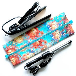 Estojo para ferramentas de cabelo, Bolsa de viagem para ferramentas de cabelo, Bolsa de viagem para cuidados com o cabelo, Bolsa para ferramentas de cuidados com o cabelo, Bolsa de viagem para cuidados com o cabelo
