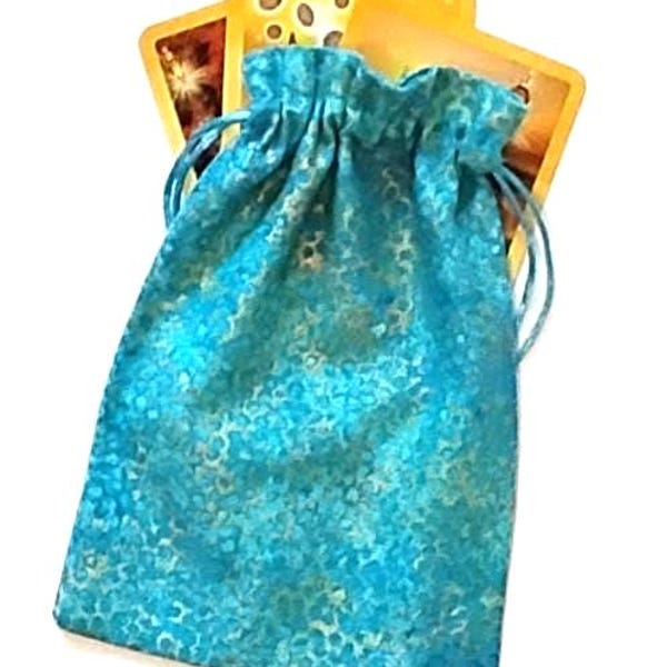 Tarot Bag, Tarot Card Bag, Tarot Card Pouch, Tarot Card Drawstring Pouch, Tarot Deck Bag, Tarot Deck Pouch