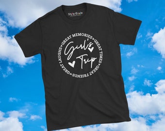 Girls Trip Tee, Personalized Girls Trip Tee