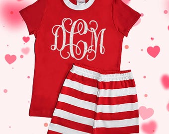 Personalized Youth Pajama Set