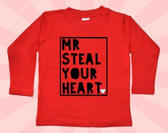 Mr. Steal Your Heart Toddler Tee