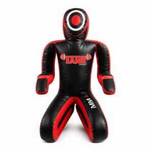MMA BJJ Grappling Dummy – Partially Filled Wrestling Jiu-Jitsu Ground Fighting Practice Bag