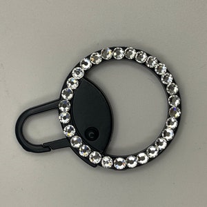 Reißverschluss-Anhänger mit Swarovski-Kristall