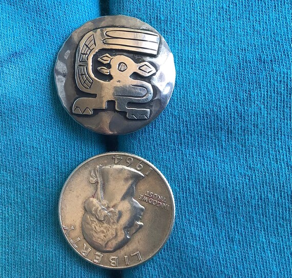 G. Laffi Peru Sterling Silver Cufflinks Peruvian - image 6