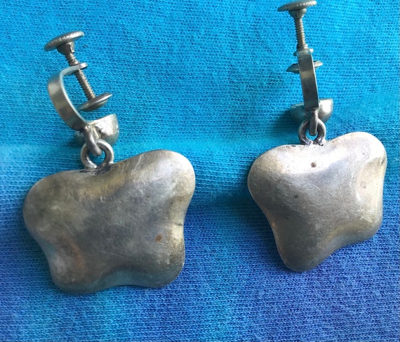 Vintage Saul Mexico Sterling Silver Earrings Mexi… - image 7