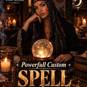 Powerful Custom Spell | Personalized Ritual Reading | Spiritual Guidance & Action Plan | Custom Intention Spell | Same Day