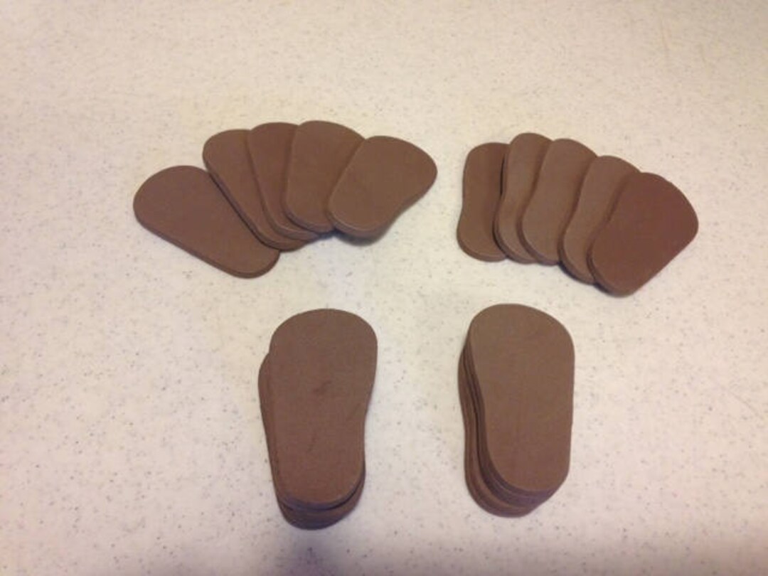 5mm Doll Shoe Soles to Make Shoes for 18 Inch Dolls Such as American