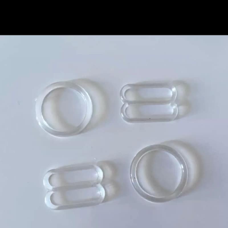 15 Clear Plastic Rings - Etsy