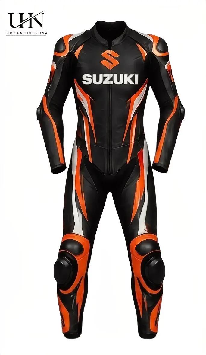 Motorcycle Race Suit Suzuki - Etsy