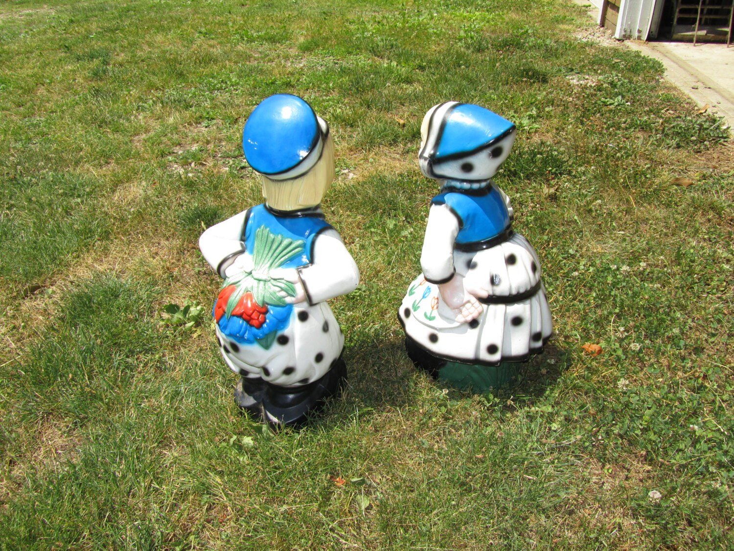 Lawn Ornaments Dutch Boy and Girl Ohio Location for Pick Up Etsy