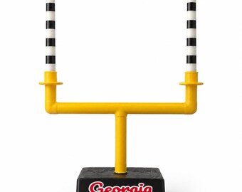 STL-Datei für Kerzenhalter im Fußballtor-Design, Spieltags-Kerzenhalter, 3D-Druckdatei, Fußball-Dekoration (digitaler Download)