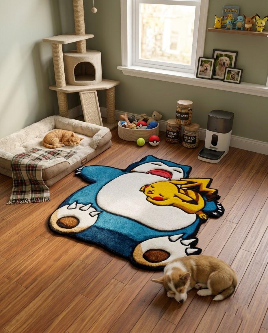 Pikachu rug - Etsy 日本
