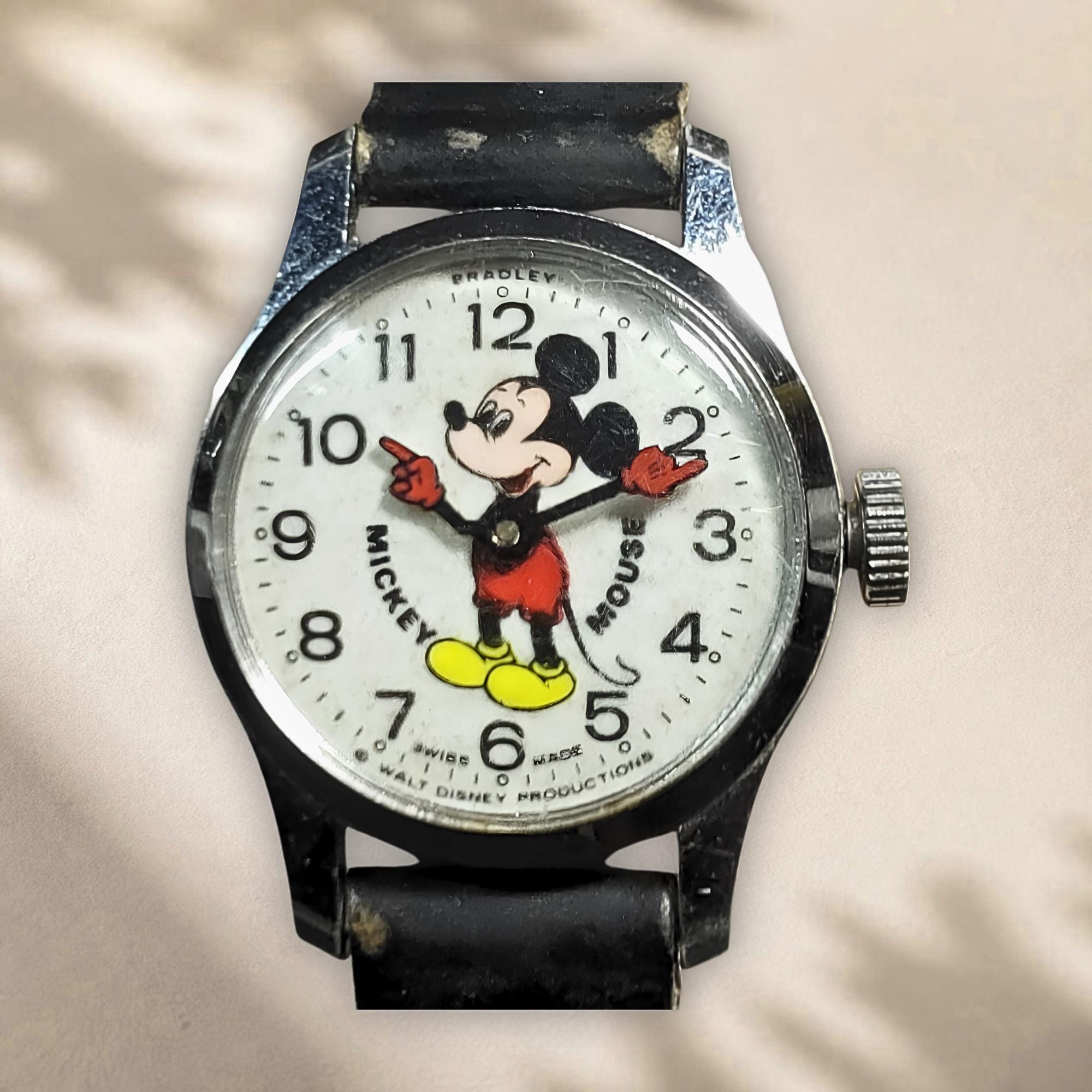 70s Mickey Mouse Watch - Etsy