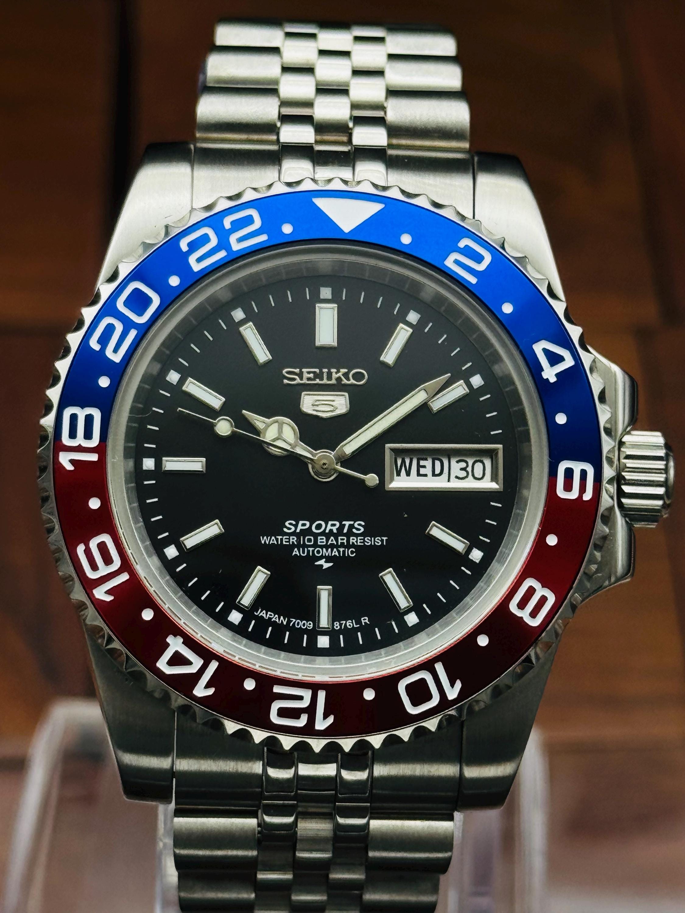 Seiko mod watch gmt - Etsy 日本