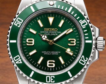 Vintage Seiko 5 Automatic 21 Jewel Rapid date Movement No 7005