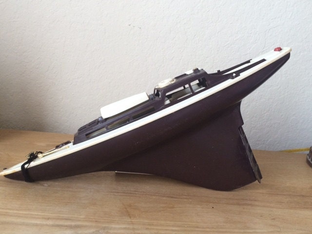 large plastic toy boat