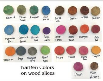 KarBen Colors Dye for Gourds, Bone, Feathers, Fibers, and Wood, Laser work! Powdered pigment water soluble. 29 colors. Was The Gourd Dye (c)