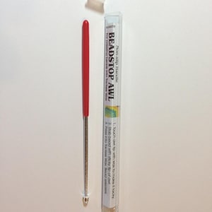 Huichol Bead Stop Awl in convenient case. Works great with Tackee Wax. Use on skulls, gourds, canvas, most anything.