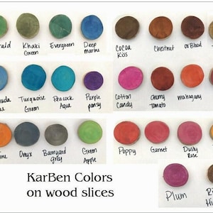 KarBen Colors Dye for Gourds, Bone, Feathers, Fibers, and Wood, Laser work! Powdered pigment water soluble. 29 colors. Was The Gourd Dye (c)