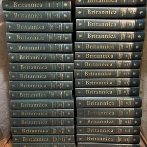 Vintage Encyclopedia Britannica Set - Etsy