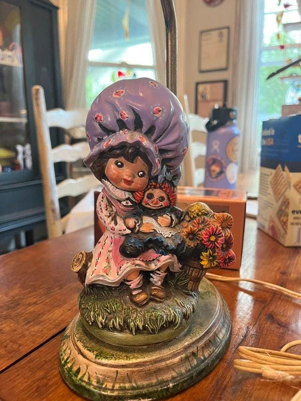 Holly Hobby Lamp - Etsy