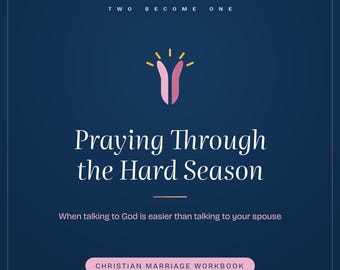 Marriage Prayer Journal Printable | Praying for Your Spouse in a Hard Season | Christian Couples Bible Study PDF Download