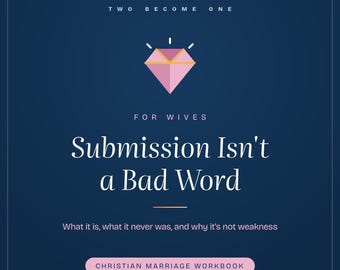 Biblical Submission Bible Study for Wives | Christian Marriage Workbook Printable | Ephesians 5 PDF Instant Download