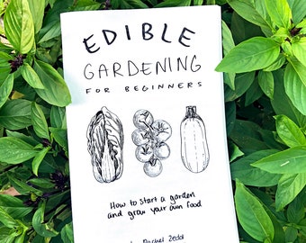 Edible Gardening  for Beginners Zine!