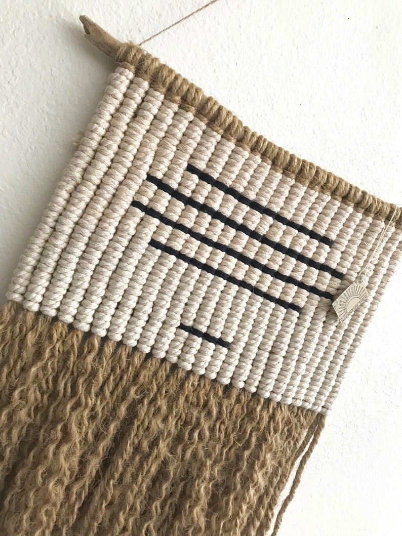 Macrame Wall Hanging // Boho // Wall Art // Jute // Cotton // Etsy