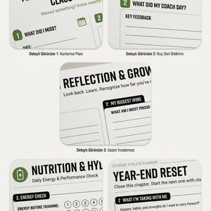 Student Athlete Planner - Academic, Sports & Performance Organizer PDF image 3