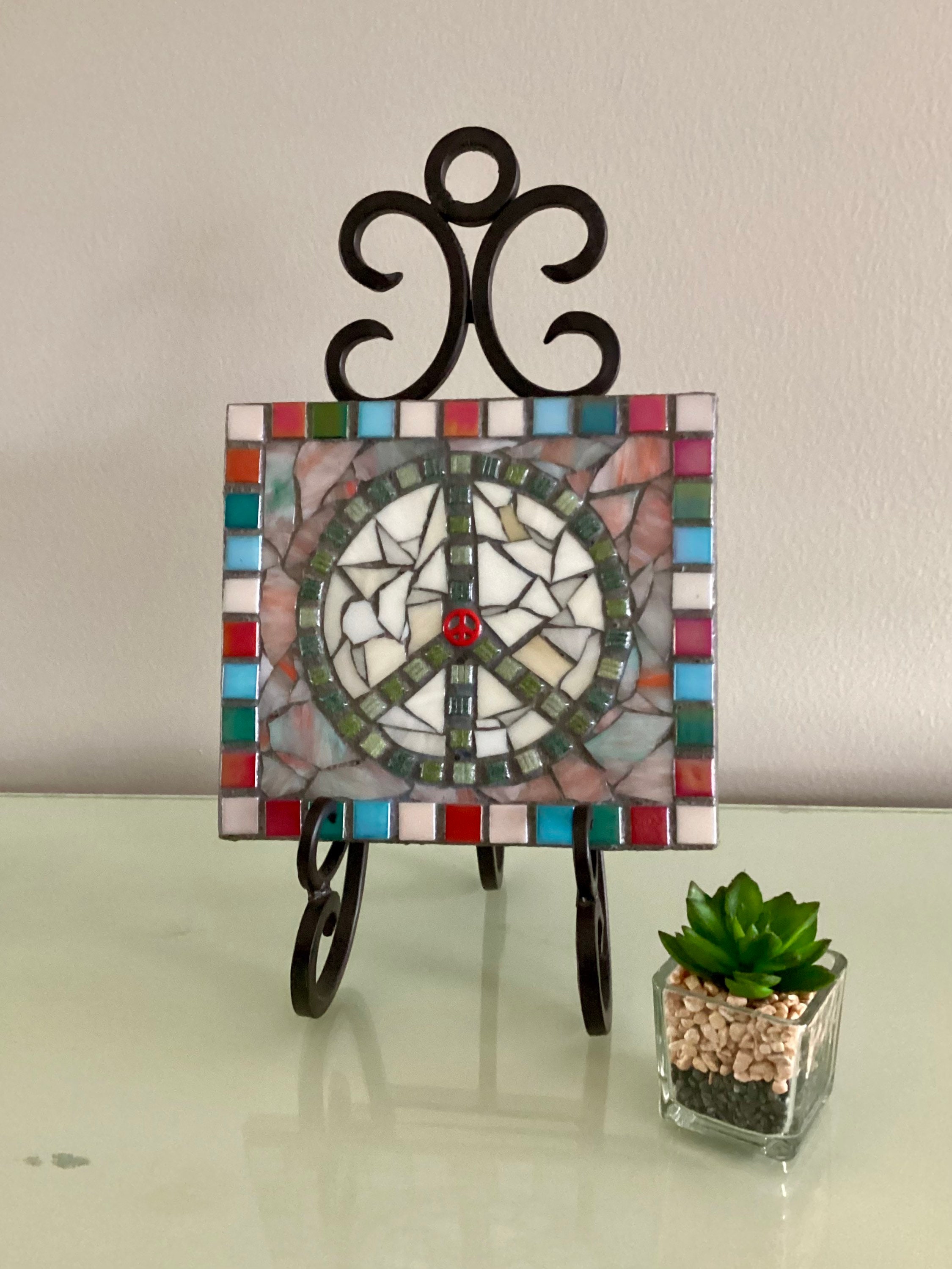 Peace Sign Mosaic - Etsy