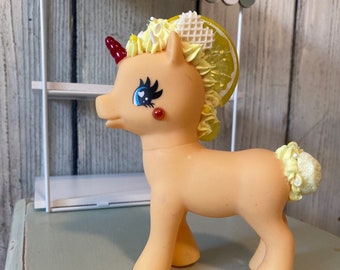 Medium Customized Pony with Icing Sweets and treats hair