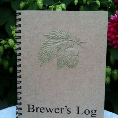 Home Brewers Log / Journal Etsy