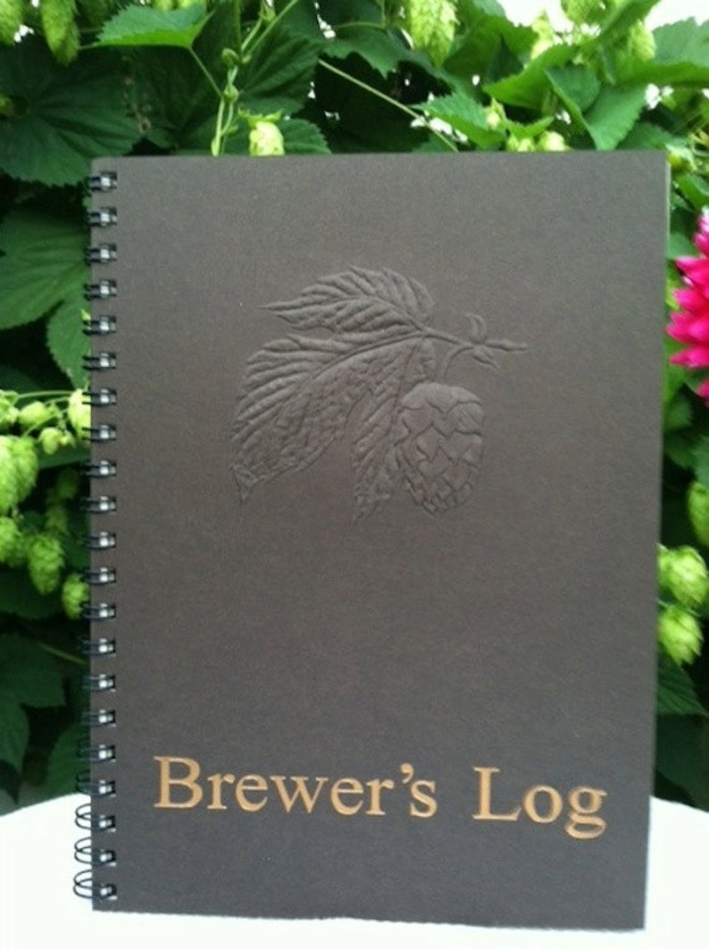 Home Brewers Log / Journal Etsy