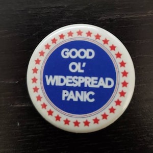 Good ol widespread panic button!!! WSMFP!! FREE SHIPPING!!!