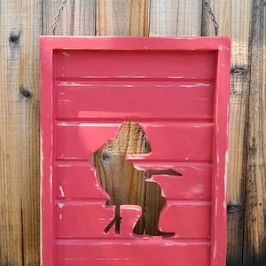 Pick a color! Michael &quot;mikey&quot; Houser Silhouette Sign. Hanging wall music art. Widespread Panic wsmfp