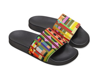 Youth PU Slide Sandals