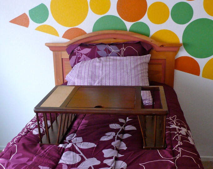 Vintage Lap Tray and Bed Desk Flip Top Breakfast in Bed Etsy