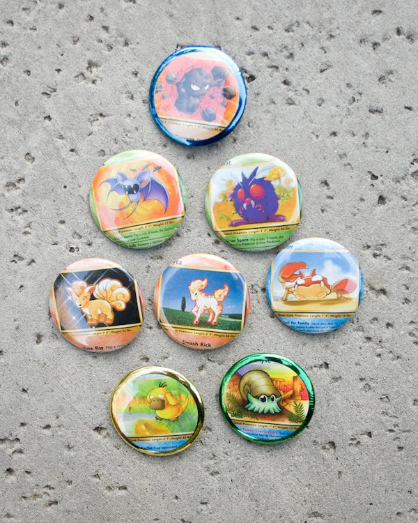 ONE Pokemon Card Button - Choose One Pinback OR Bottle Opener! Made With  Actual Pokemon Cards! - Etsy