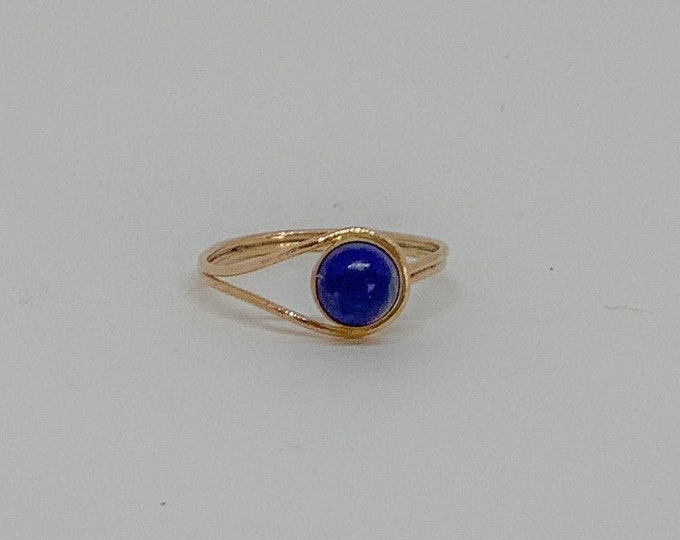 Featured listing image: Lapis Lazuli Optic Ring