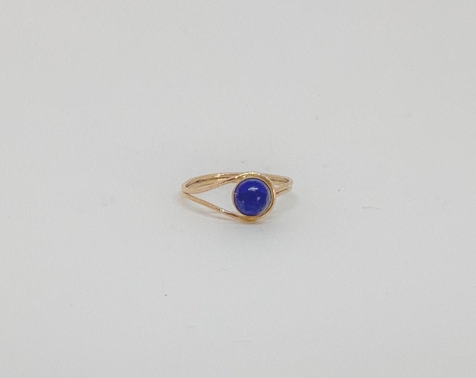 Featured listing image: Lapis Lazuli Optic Ring