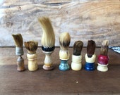 Vintage Shaving Brushes- Instant collection- Set of 7