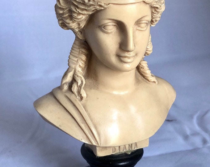 Vintage Female Bust Statue Woman Statue Vintage Bust Etsy