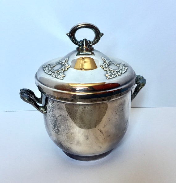 oneida silver ice bucket