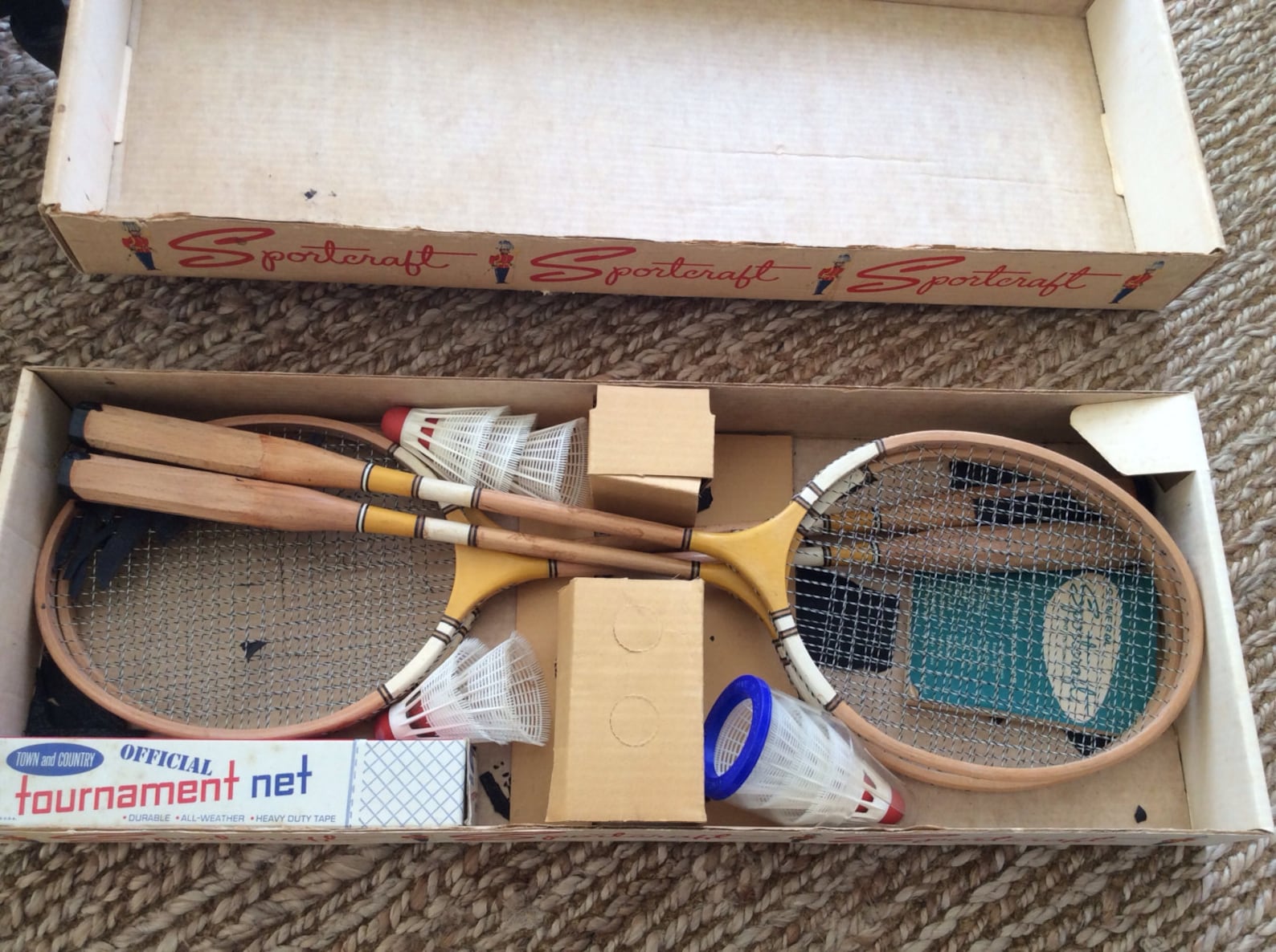 Vintage Badminton Setvintage Sportcraft. Badminton Set Etsy